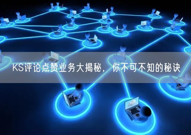 KS评论点赞业务大揭秘，你不可不知的秘诀