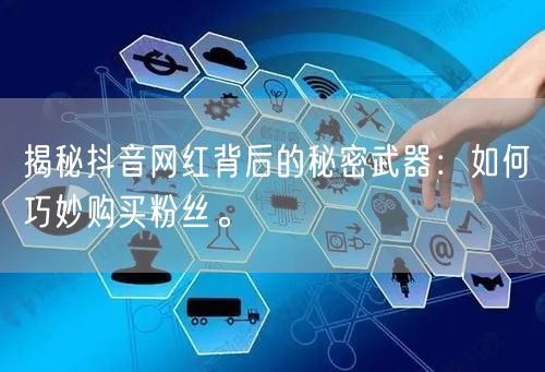 揭秘抖音网红背后的秘密武器：如何巧妙购买粉丝。