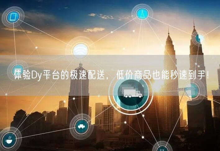 体验Dy平台的极速配送，低价商品也能秒速到手！