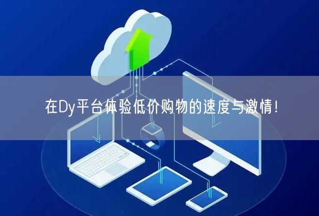 在Dy平台体验低价购物的速度与激情！