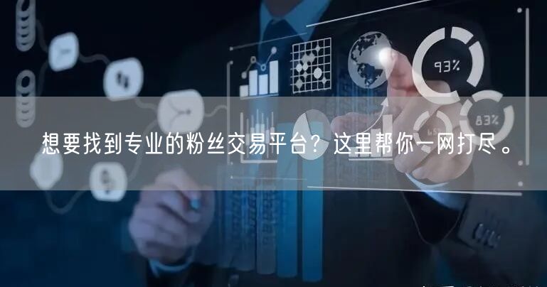 想要找到专业的粉丝交易平台？这里帮你一网打尽。