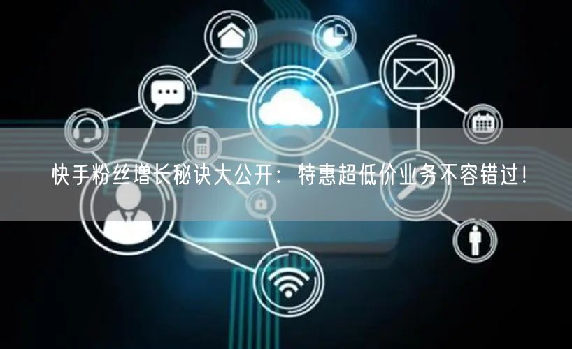 快手粉丝增长秘诀大公开：特惠超低价业务不容错过！