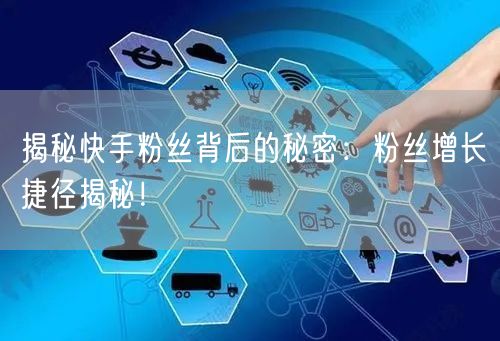 揭秘快手粉丝背后的秘密：粉丝增长捷径揭秘！