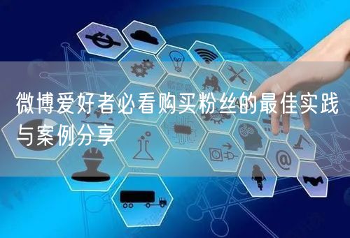 微博爱好者必看购买粉丝的最佳实践与案例分享
