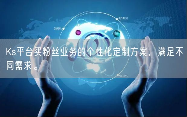 Ks平台买粉丝业务的个性化定制方案，满足不同需求。