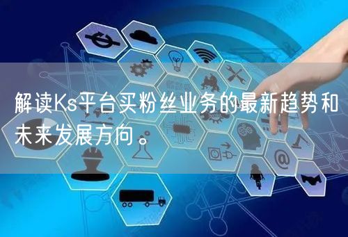 解读Ks平台买粉丝业务的最新趋势和未来发展方向。