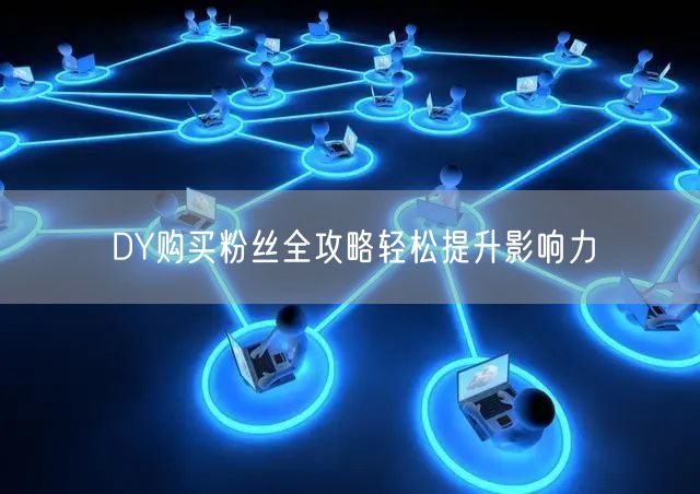 DY购买粉丝全攻略轻松提升影响力