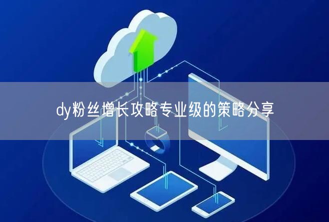 dy粉丝增长攻略专业级的策略分享