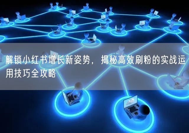 解锁小红书增长新姿势，揭秘高效刷粉的实战运用技巧全攻略