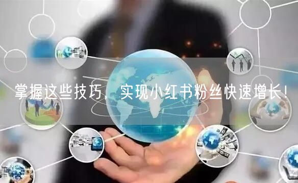 掌握这些技巧，实现小红书粉丝快速增长！