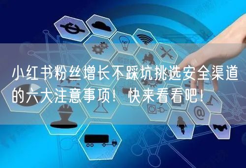 小红书粉丝增长不踩坑挑选安全渠道的六大注意事项！快来看看吧！