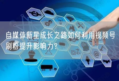 自媒体新星成长之路如何利用视频号刷粉提升影响力？