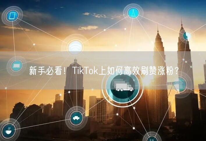 新手必看！TikTok上如何高效刷赞涨粉？