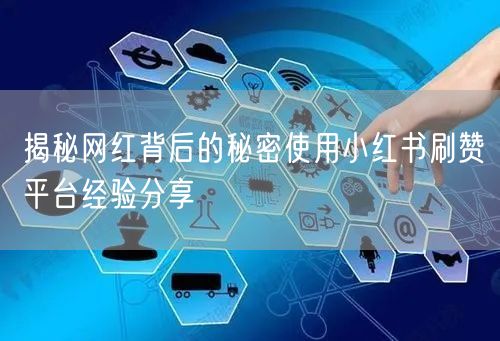 揭秘网红背后的秘密使用小红书刷赞平台经验分享