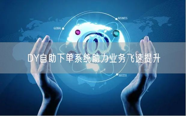 DY自助下单系统助力业务飞速提升
