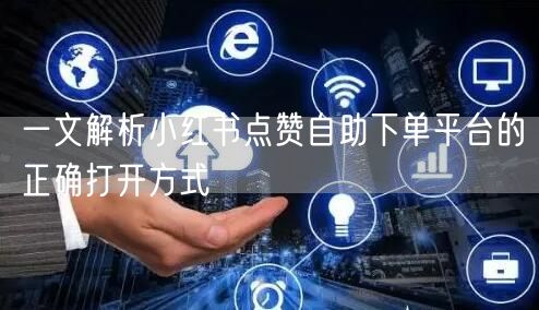 一文解析小红书点赞自助下单平台的正确打开方式