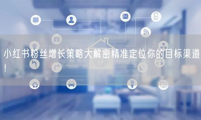 小红书粉丝增长策略大解密精准定位你的目标渠道！