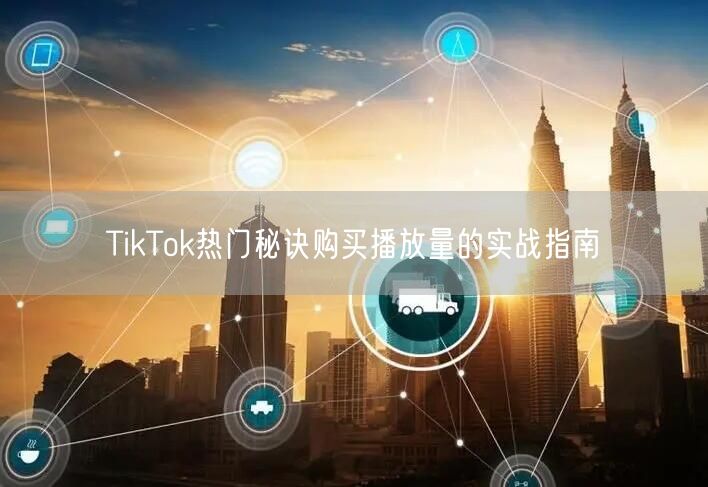 TikTok热门秘诀购买播放量的实战指南