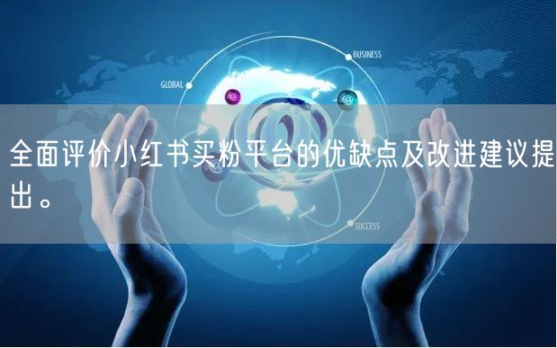 全面评价小红书买粉平台的优缺点及改进建议提出。