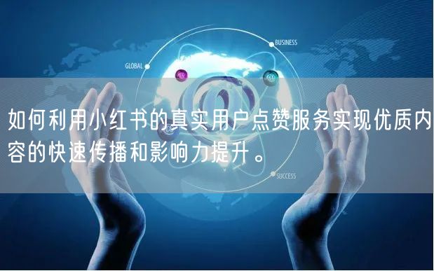 如何利用小红书的真实用户点赞服务实现优质内容的快速传播和影响力提升。