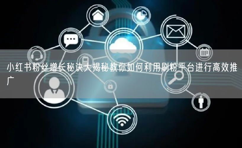 小红书粉丝增长秘诀大揭秘教你如何利用刷粉平台进行高效推广